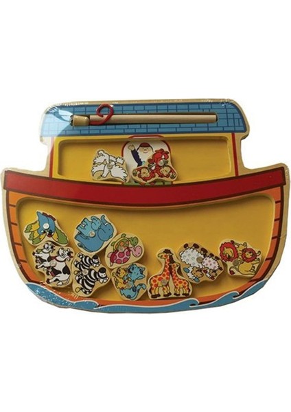 Nuh'un Gemisi Ahşap Balık Tutma