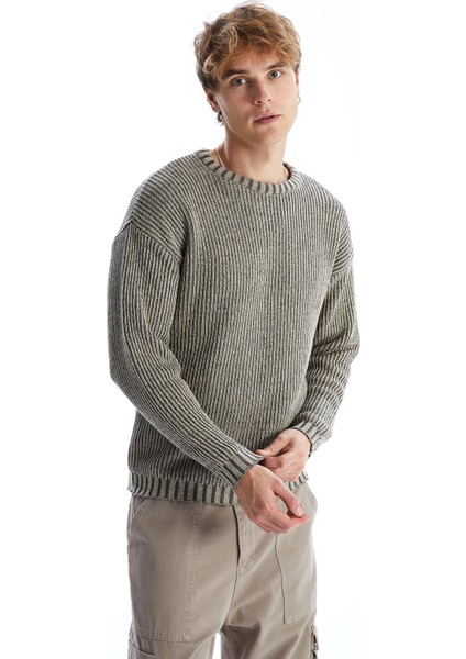 Yeni Sezon Bisiklet Yaka Erkek Triko Kazak