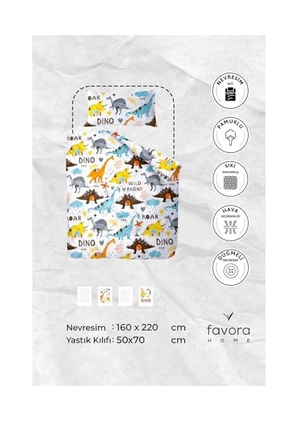 Pamuk Tek Kişilik Nevresim Seti - Mavi modelleri