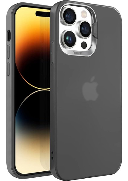 Labs 14 Pro New Corner Kamera Kapaklı Kılıf Siyah, Labs