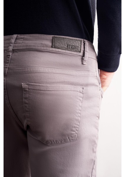 Gri 5 Cep Casual Slim Fit Pamuklu 5 Cep Pantolon 1003255318 indirimleri