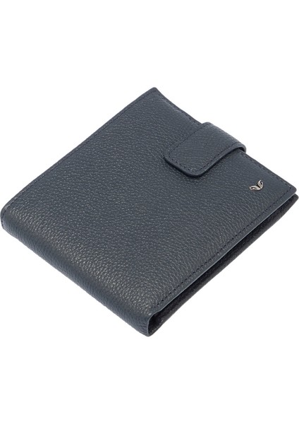 Lacivert Hakiki Deri Erkek Cüzdan - S1CE00001571-U6H fırsatları