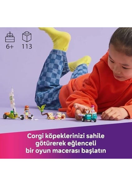 Sörfçü Köpekler ve 42641-6 Yaş ve Üzeri Erkek ve Kız Çocukları Için Mini Bebek Içeren Yaratıcı Oyuncak Yapım Seti, Doğum Günü Hediyesi (113 Parça) fiyatları