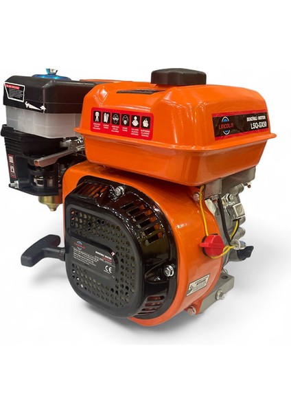 Benzinli Motor Frezeli 25MM 168F