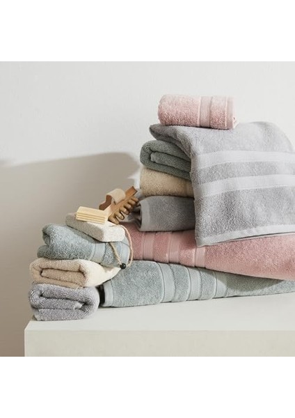 Düz BEJ%100 Pamuk Havlu 50X90 cm fiyatları