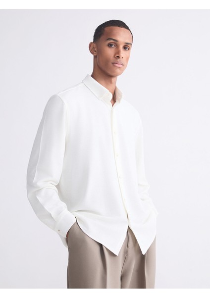 Yeni Sezon Regular Fit Uzun Kollu Erkek Gömlek