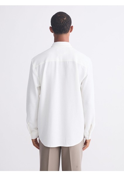 Yeni Sezon Regular Fit Uzun Kollu Erkek Gömlek fırsatları