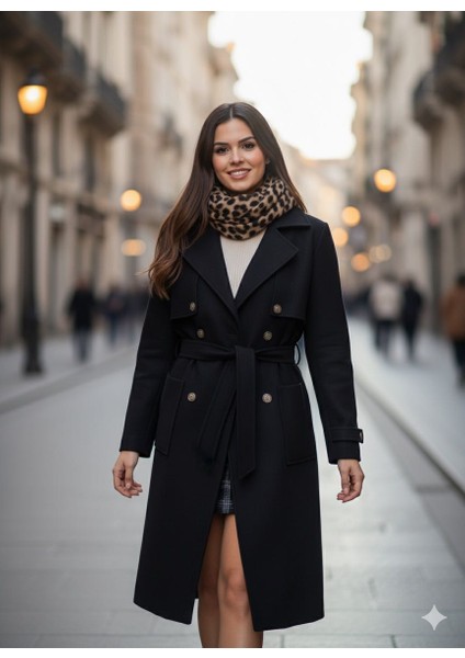 Cepken Model Kaşe Kaban