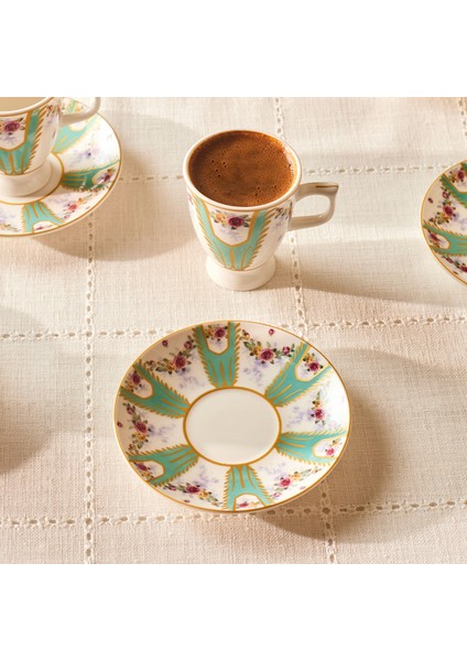 Dila 6 Kişilik Kahve Fincan Takımı 80 ml indirimleri