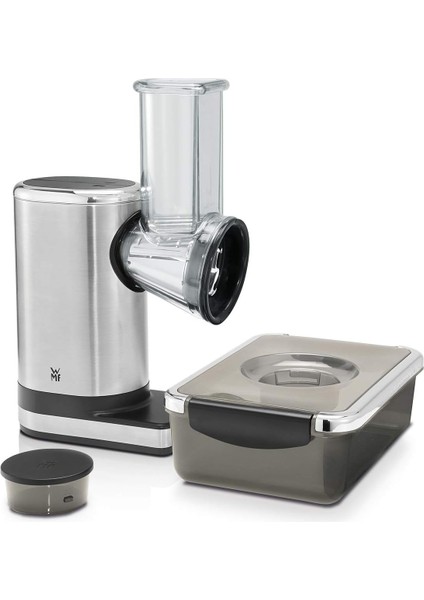 Kitchenminis Salad-To-Go Çelik Gümüş Elektrikli Rende 150 W