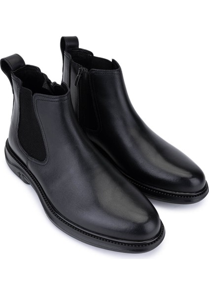 Erkek Hakiki Deri Siyah Klasik Bot 298 2572-2087 Erk Bot SK25-26 Sıyah Atlas fiyatları