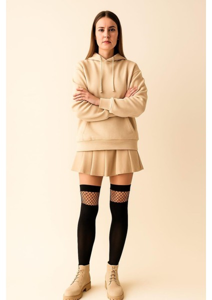 Dizüstü File Detay Tokyo Siyah Jartiyer Çorabı modelleri