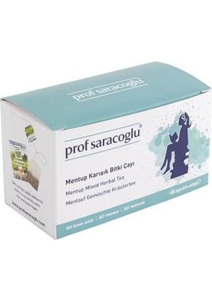 Prof Saracoglu Mentup 20'li Karışık Bitki Çayı