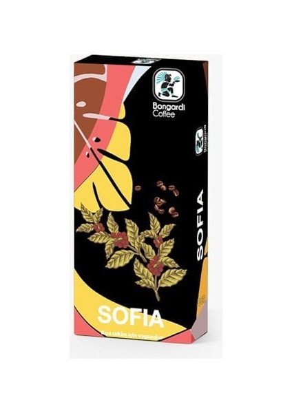 Bongardi Coffee Nespresso Uyumlu Kapsül Kahve Sofia Blend 10 Kapsül