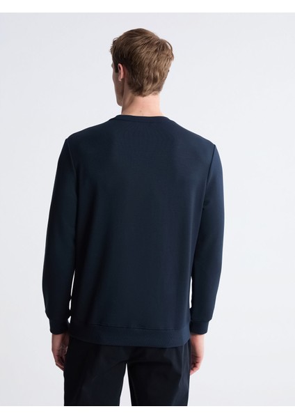 Yeni Sezon Bisiklet Yaka Uzun Kollu Erkek Sweatshirt fırsatları