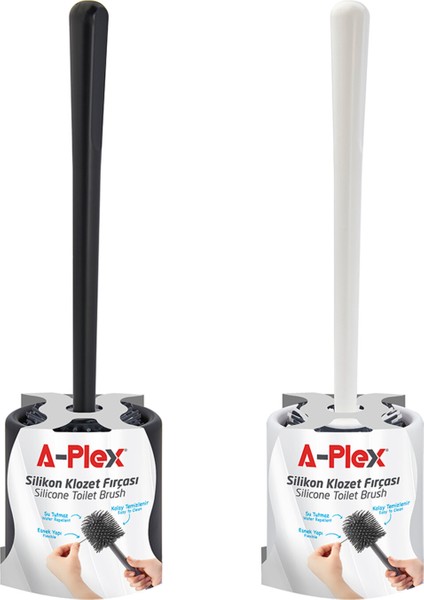 Silikon Klozet Fırçası 3 Adet