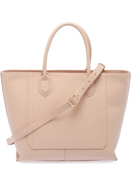 Pudra Hakiki Deri Kadın El Çantası - S24Y1BC80288-S94