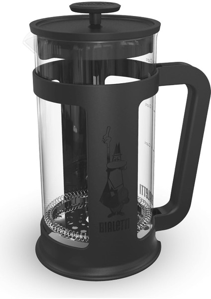 - Smart French Press: Yaklaşık 350ML Kapasiteli Kahve Hazırlayıcı - Siyah Polipropilen Gövde - Bulaşık Makinesinde Yıkanabilen Borosilikat Cam Sürahi - Paslanmaz Çelik Filtre Sistemi