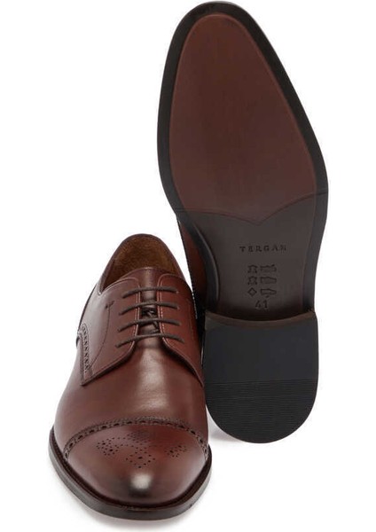 Taba Hakiki Deri Erkek Klasik Ayakkabı - E24I1AY56922-A37