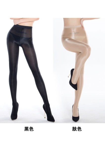 Kadın Parlak Görünümlü Likralı Külotlu Çorap Parlak Görünüm & Şık Dokunuş W1008