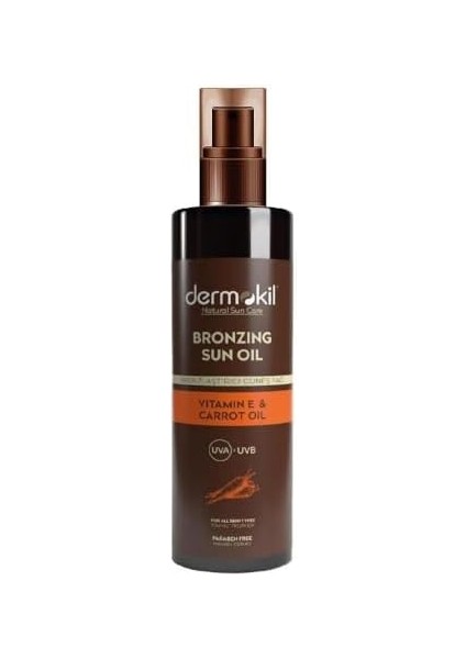 Dermokil Bronzlaştırıcı Güneş Yağı 200 ml