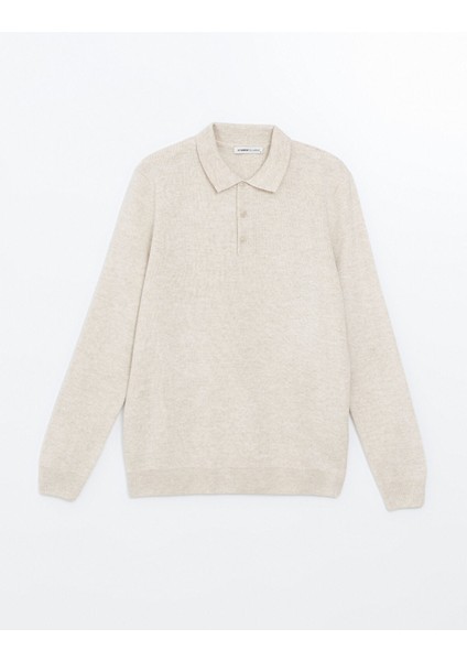 Yeni Sezon Polo Yaka Uzun Kollu Erkek Triko Kazak indirimleri