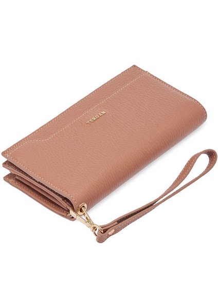 Pudra Hakiki Deri Kadın Cüzdan - S1CB00005817-I0U fırsatları