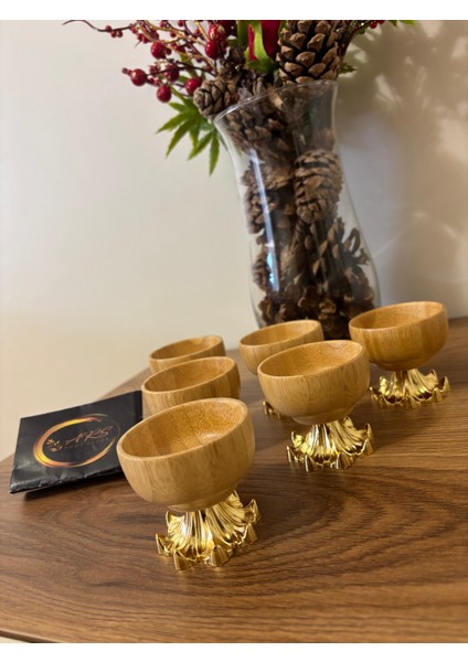 Ars Bambu 6'lılokumluk, Kahve Yanı Sunumluk