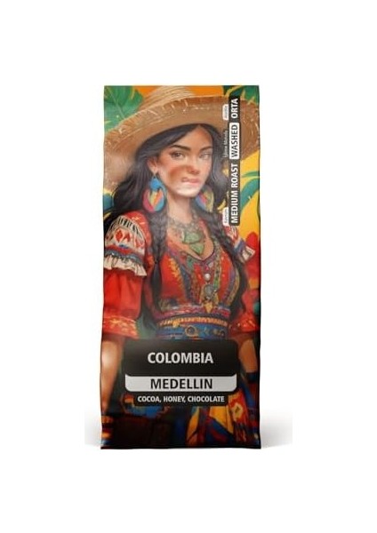 Amasyalı Kahveci Bekir Colombia Medellin Supremo Kahve Çekirdek 250G modelleri