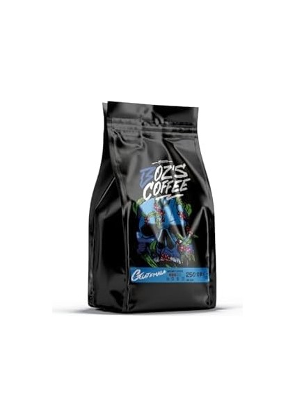 Meryem Boz's Coffee Guatemala Öğütülmüş Filtre Kahve, Orta Kavrulmuş, Yoğun Aroma, Çikolata ve Baharat Tonları, 250 G