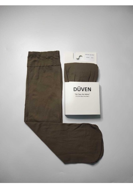 Mat Dokulu 40 Den Orta Kalın Mus Vizon Dizaltı Pantolon Çorap fiyatları