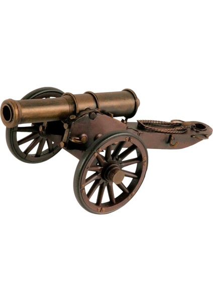 Vintage Amerikan Iç Savaş Topu Nostaljik Metal Top Arabası 31CM fiyatları