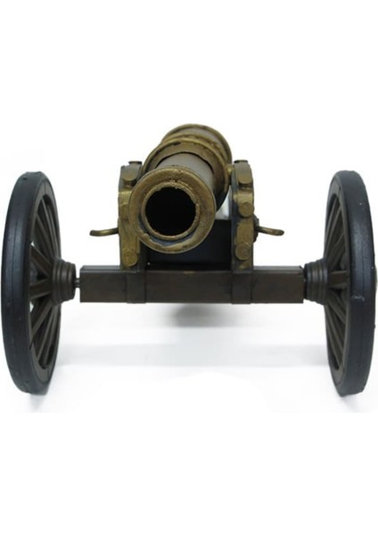 Vintage Amerikan Iç Savaş Topu Nostaljik Metal Top Arabası 31CM indirimleri