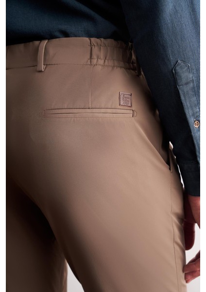 Koyu Vizon Yan Cep Düz Paça Slim Fit Chino Casual Pantolon 1003255158 indirimleri