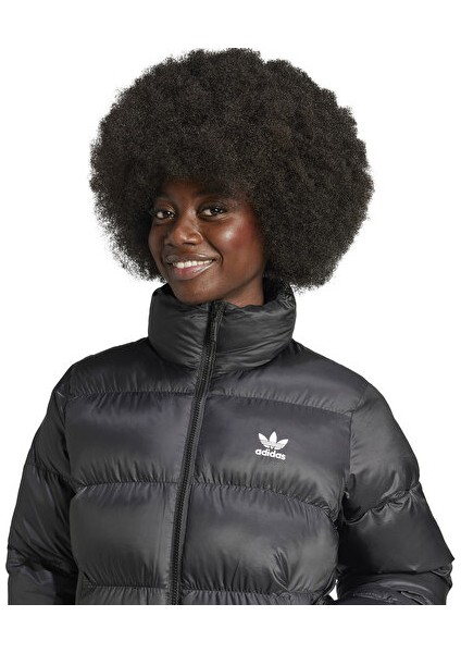 Short Puffer Kadın Günlük Mont JD0420 Siyah indirimleri