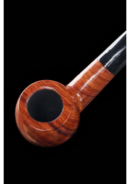 9 Mm. Kahverengi Sandalwood Eğimli Sap Mini Ahşap Pipo RD57 modelleri