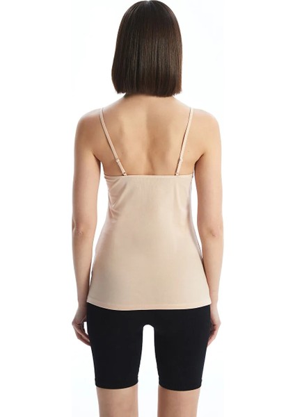 Dream Pembe U Yaka Askılı Pamuklu Penye Kadın Atlet modelleri