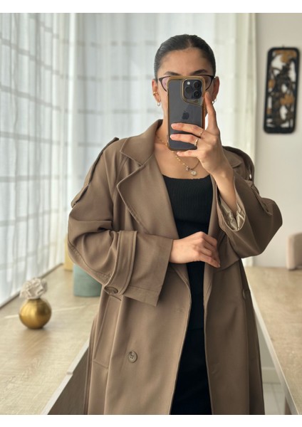 Haki Uzun Trençkot fırsatları