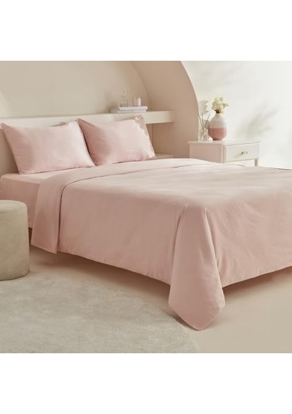SION%100 Pamuk Çift Kişilik Nevresim Takımı Pudra fiyatları