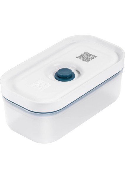 Fresh & Save Vakumlu Saklama Kabı, S, Plastik, Yari Şeffaf-Akdeniz Mavisi