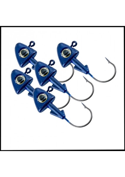 Uyguna-Yakala Mavi - 6 Gr zoka - Kurşunlu Olta Iğnesi -5 ADET-ALA.266
