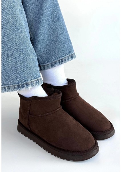 Sptrns Elsa Kahverengi Süet Bot (Numara: 37)