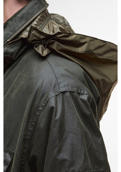 Editor Yağlı Ceket OL71 Archive Olive