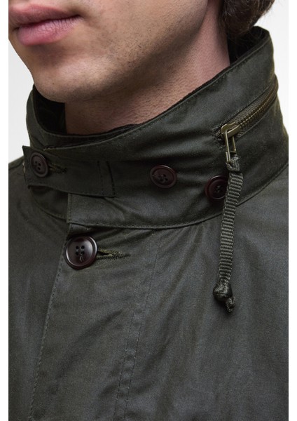 Editor Yağlı Ceket OL71 Archive Olive