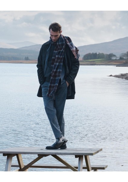 Braden Tartan Atkı TN38 Midnight Oak Tartan