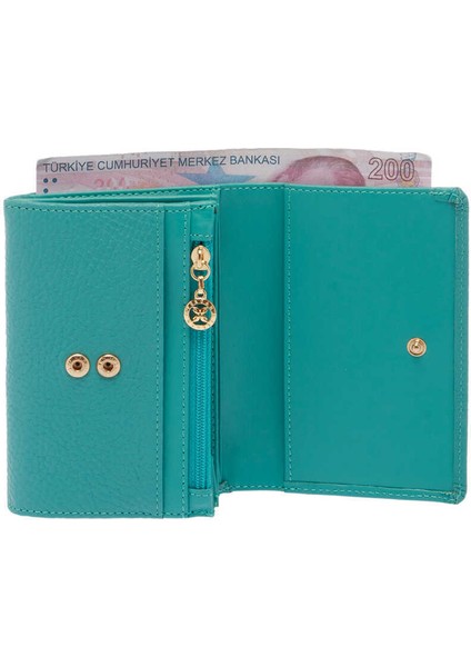 Mavi Hakiki Deri Kadın Cüzdan - S1CB00005815-T0T