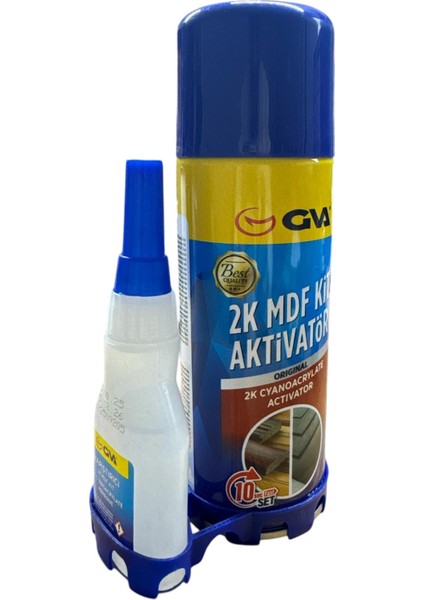 Hızlı Yapıştırıcı Kit Japon Aktivatör 2k Mdf 200 ml