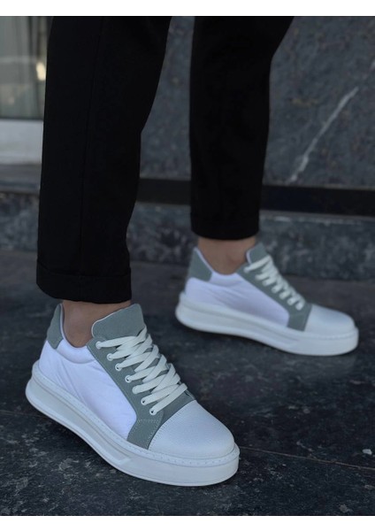 Yzlal KB-X46 Kuback Beyaz Bebe Mavi Yüksek Beyaz Taban Günlük Spor Ayakkabı (Numara: 40) modelleri