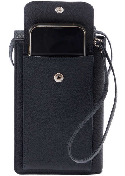 Lacivert Hakiki Deri Erkek El Çantası - S1PC00001656-X86