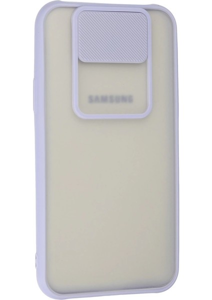 Samsung Galaxy J7 Kılıf Palm Buzlu Kamera Sürgülü Silikon - Lila fiyatları